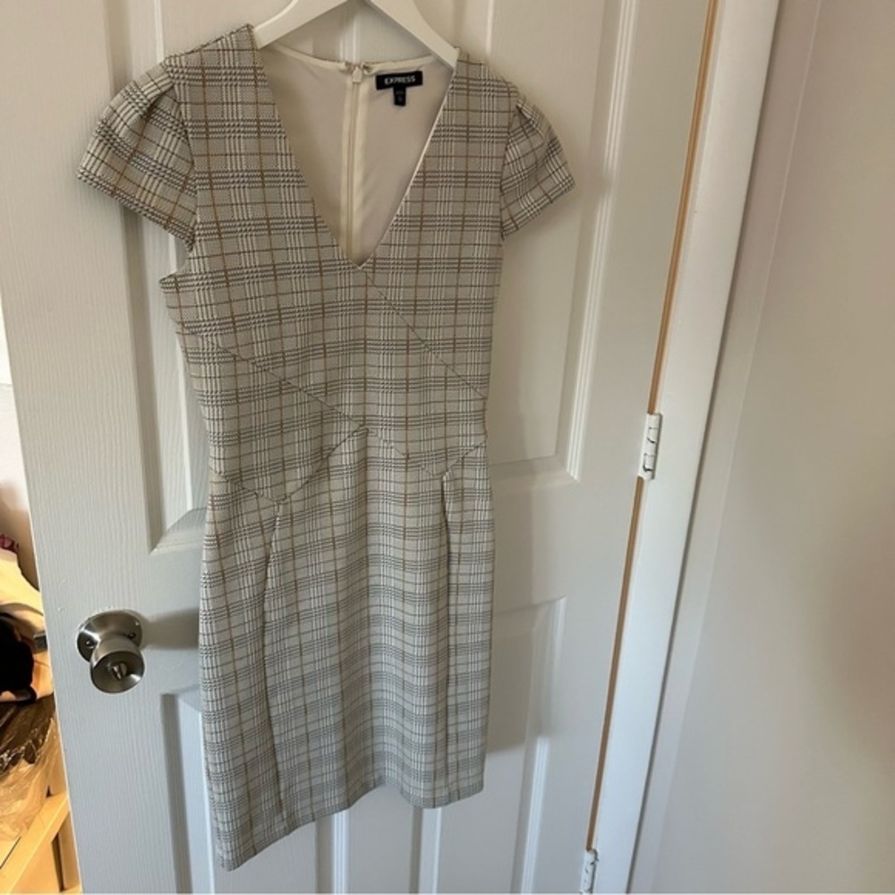 Light Colored Express Work Dress